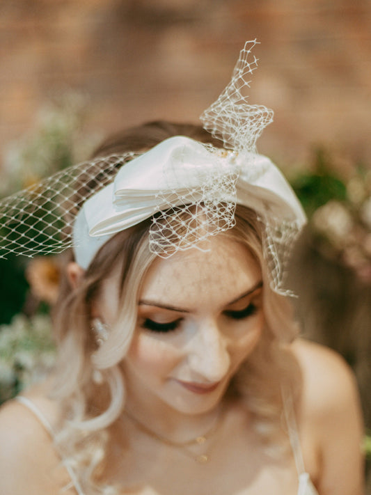 Vintage style bridal headband hairband, Bridal hairband, Prom Hairband, Chunky wedding headband, Wedding Hair Accessories,